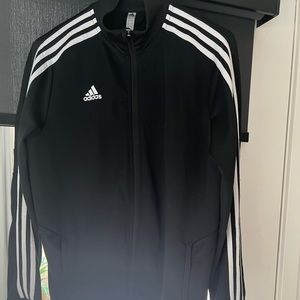 adidas track jacket - large.